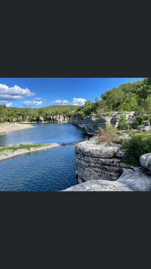 Le Mas Du Paradis Bleu Saint-Andre-de-Cruzieres Dış mekan fotoğraf